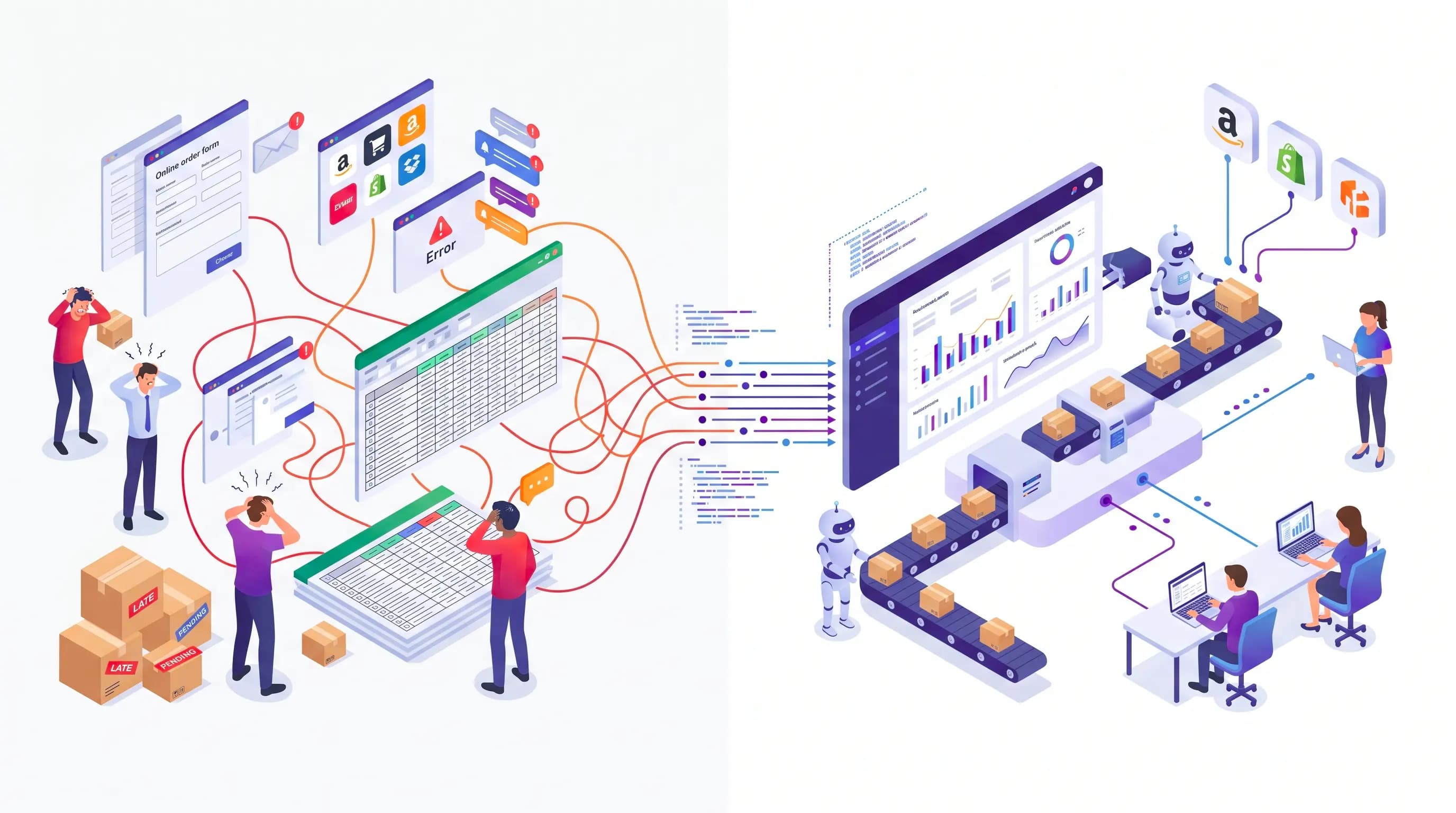 UniBazzar Sales Operations Dashboard Mockup
